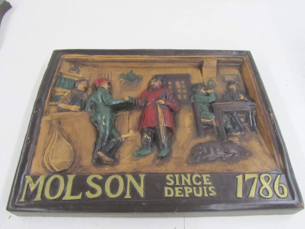 Foam Mold 3D Molson Sign