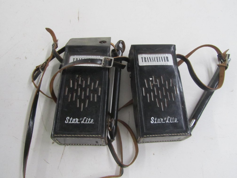 (2) Star-Lite CB Radio Transceivers