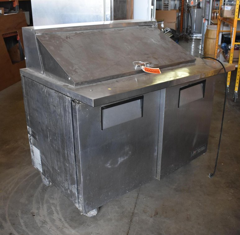 True 48" 2 Door Prep Refrigerator