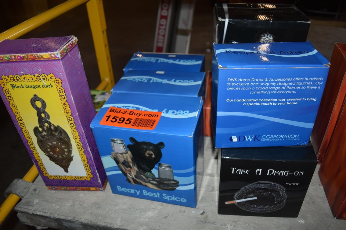 (9) Assorted Figurines