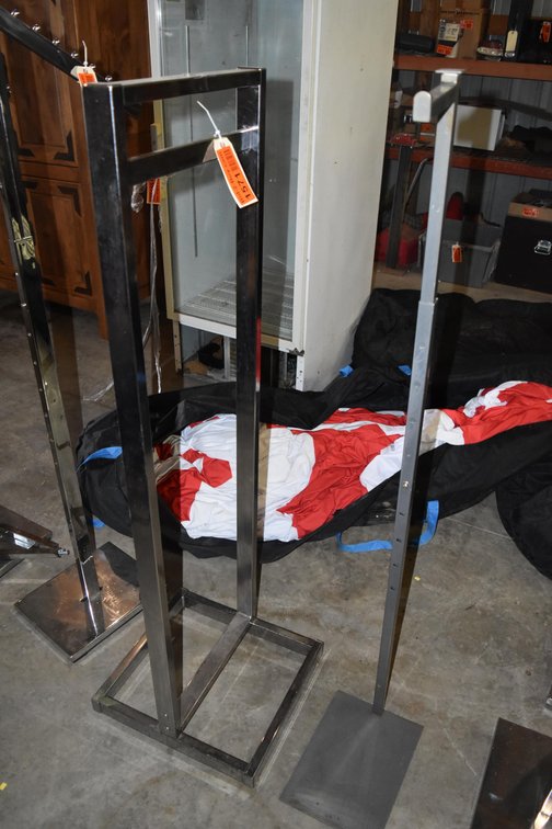 (2) Metal Racks, 60"T