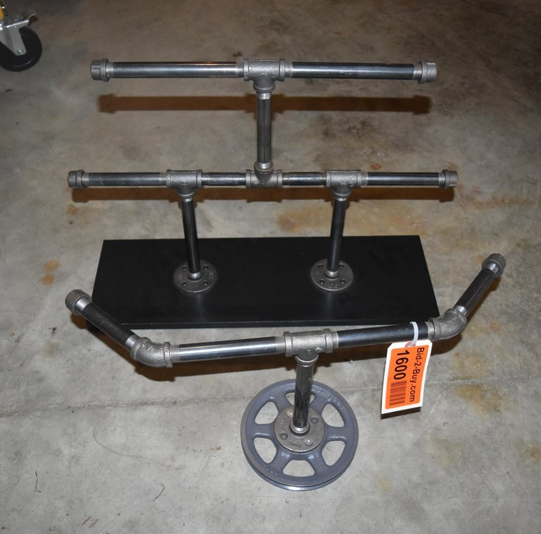 (2) Metal Display Racks