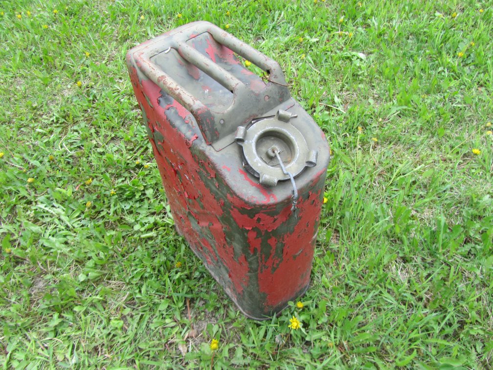5 Gallon Metal GI Gas Can