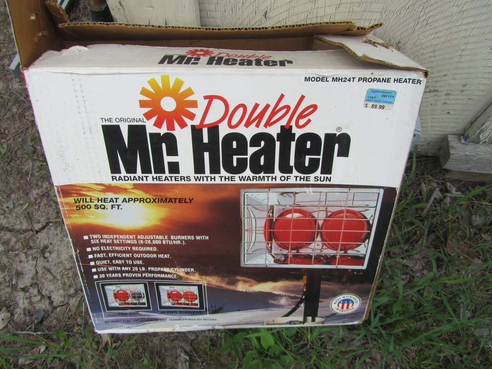 Mr. Heater Portable Double Radiant Propane Heater