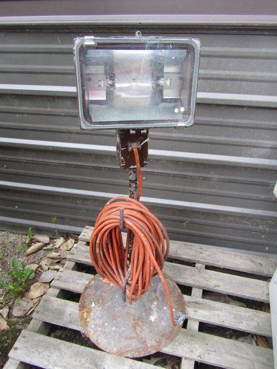 Work Light On Stand