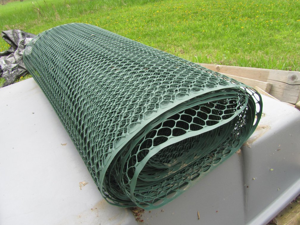 Partial Roll Of Garden Fencing