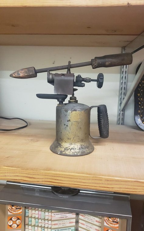 Brass torch and solder iron