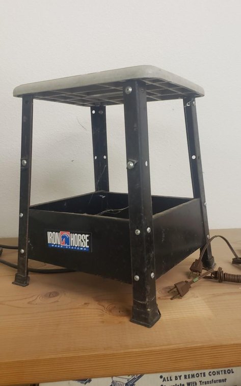 rolling shop stool