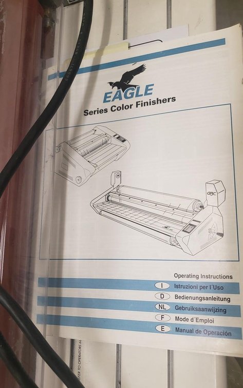 EAGLE color finisher / laminator