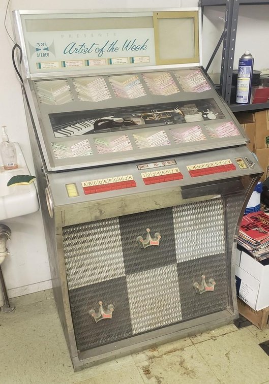 VIntage 45 juke box