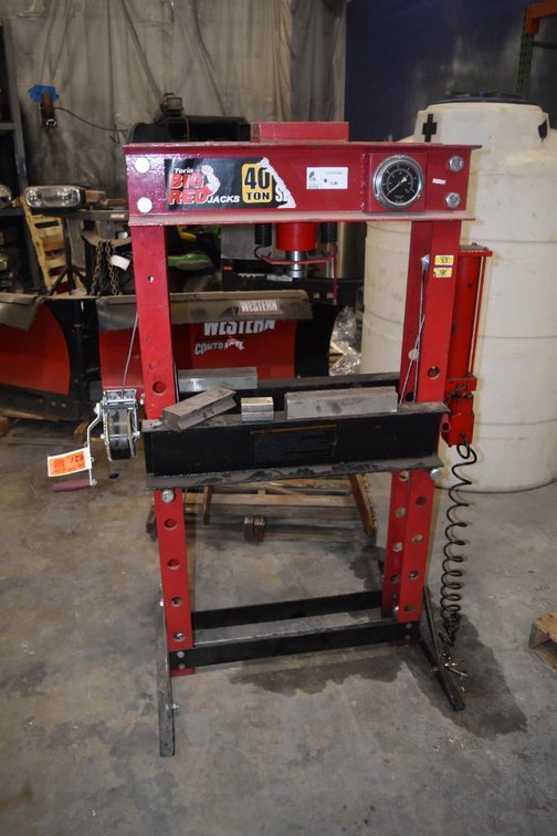 Torin Big Red 40 Ton H-Frame Hydraulic Press