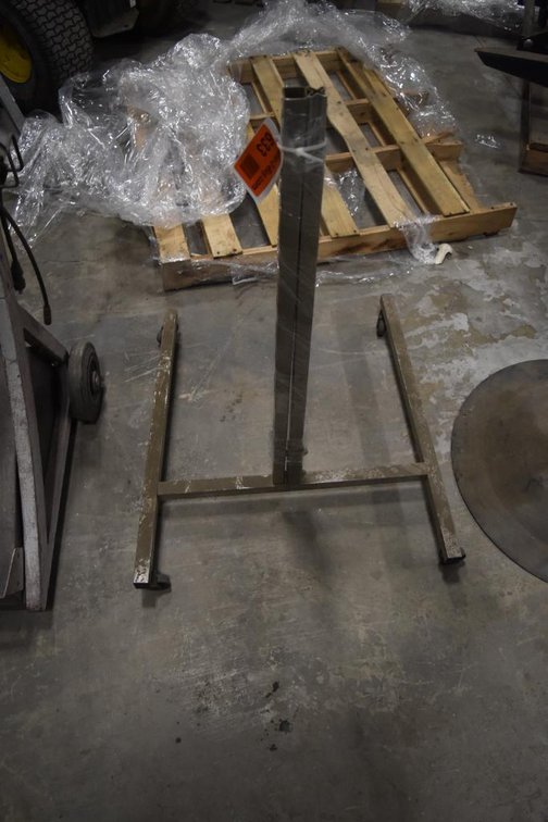 Metal Stand On Wheels