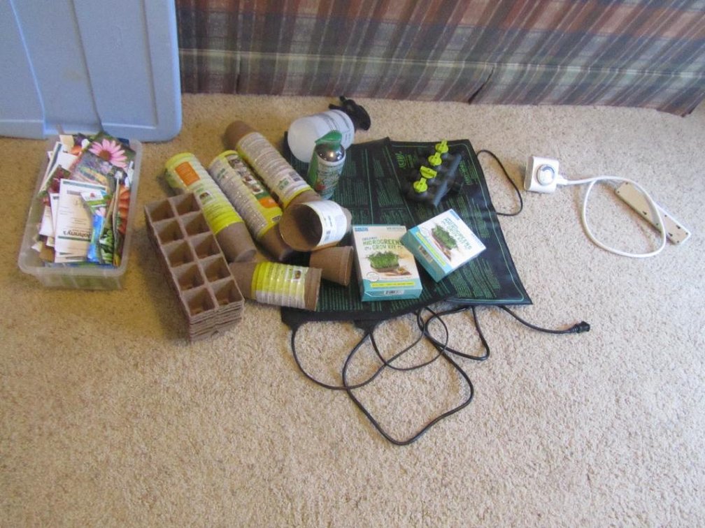 Lot Of Gardening Supplies