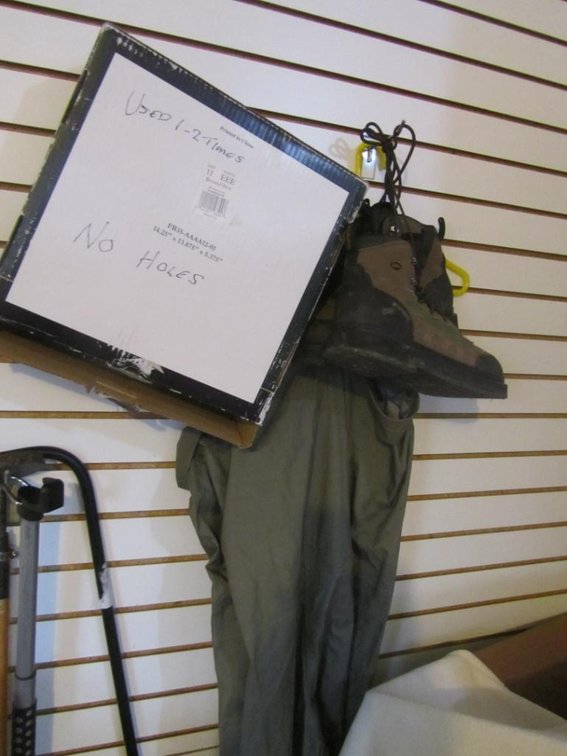 Waders And Size 11 Water Shoes