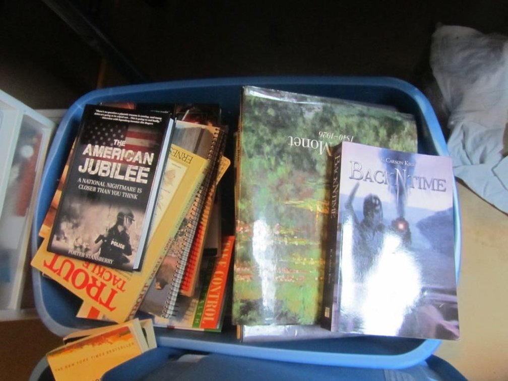 Large Tub Of Assorted Books