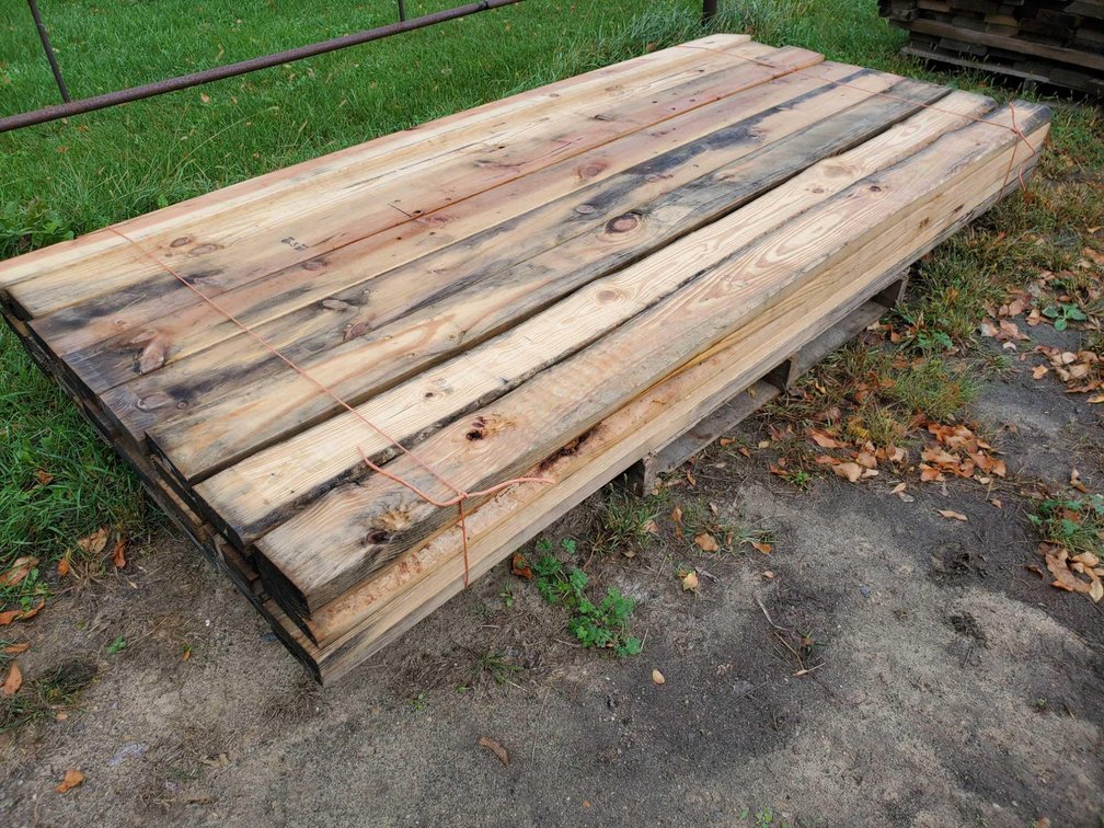 40 PIECES 8' 2"×6" LUMBER