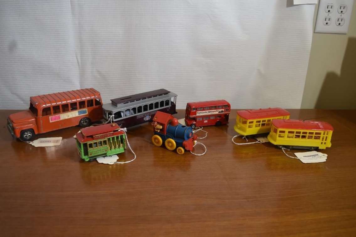 Assortment Of Toy Trucks