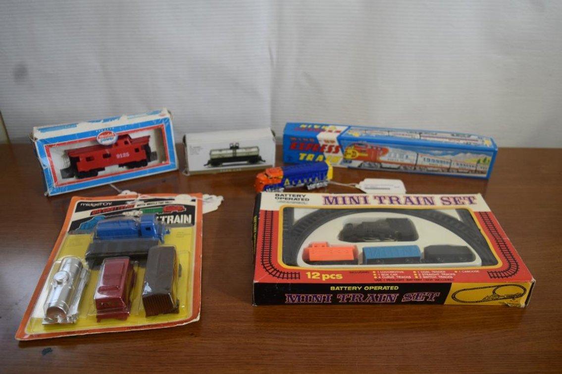 1950's Midge Toy Die Cast Train Set