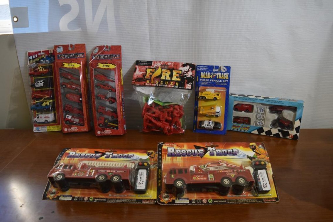 Assorted Toy Vehicles