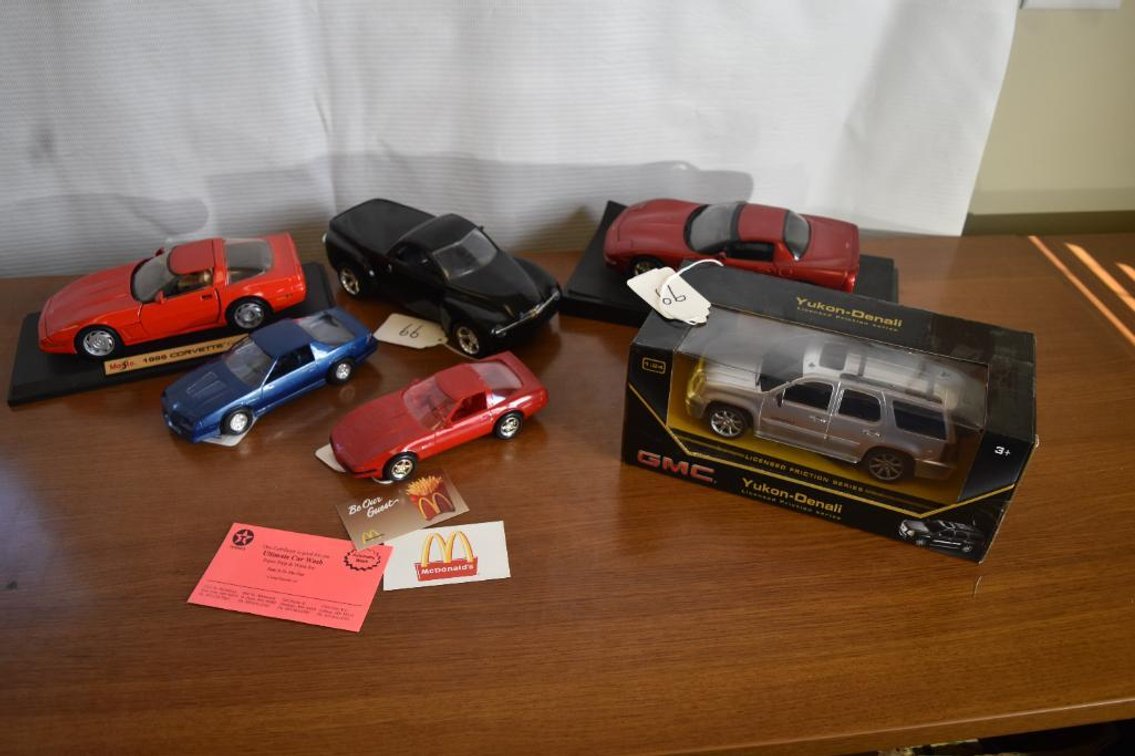 (6) Assorted Cars