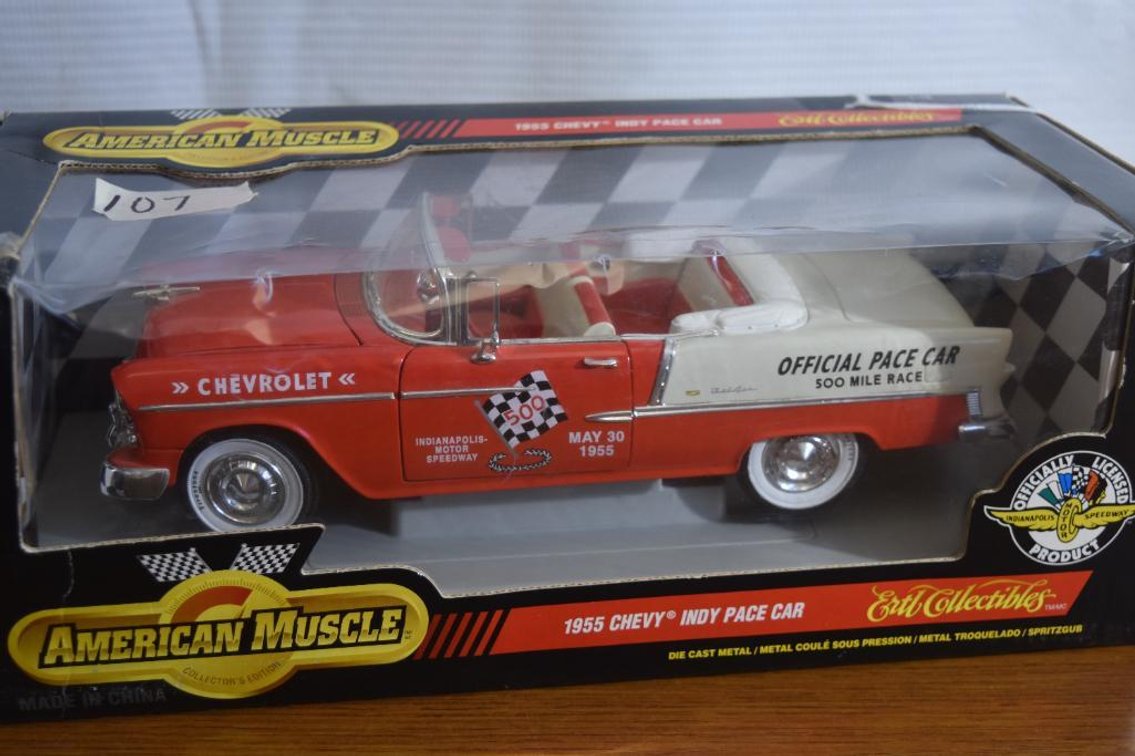 1/18 American Muscle 55 Chevy Convertible Indy Race Car