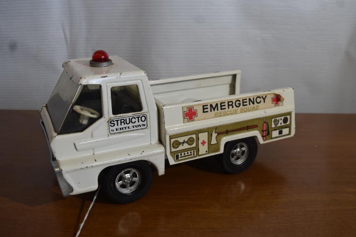 Structo Turbine Truck, Sttructo Log Hauling Semi, Airplane Service Truck