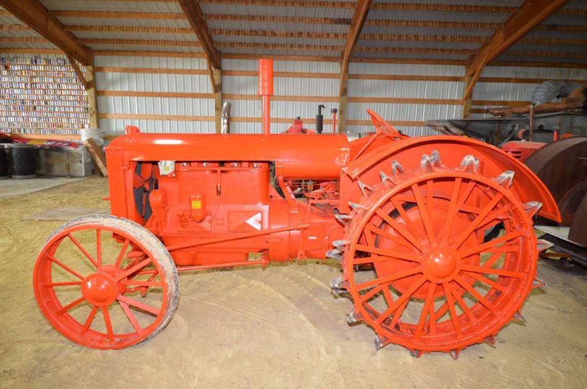 Allis Chalmers Model E 25-40 Tractor On Steel