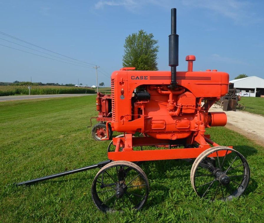 Case LAE Stationary Engine on Wagon