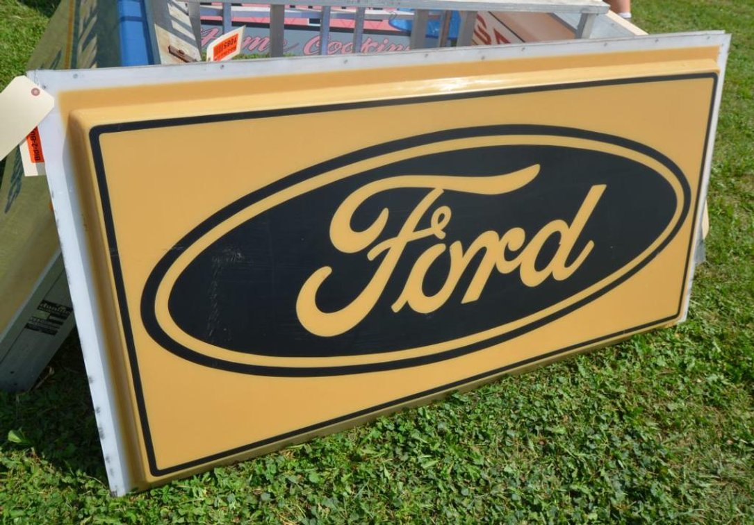 Ford Oval Sign Panels