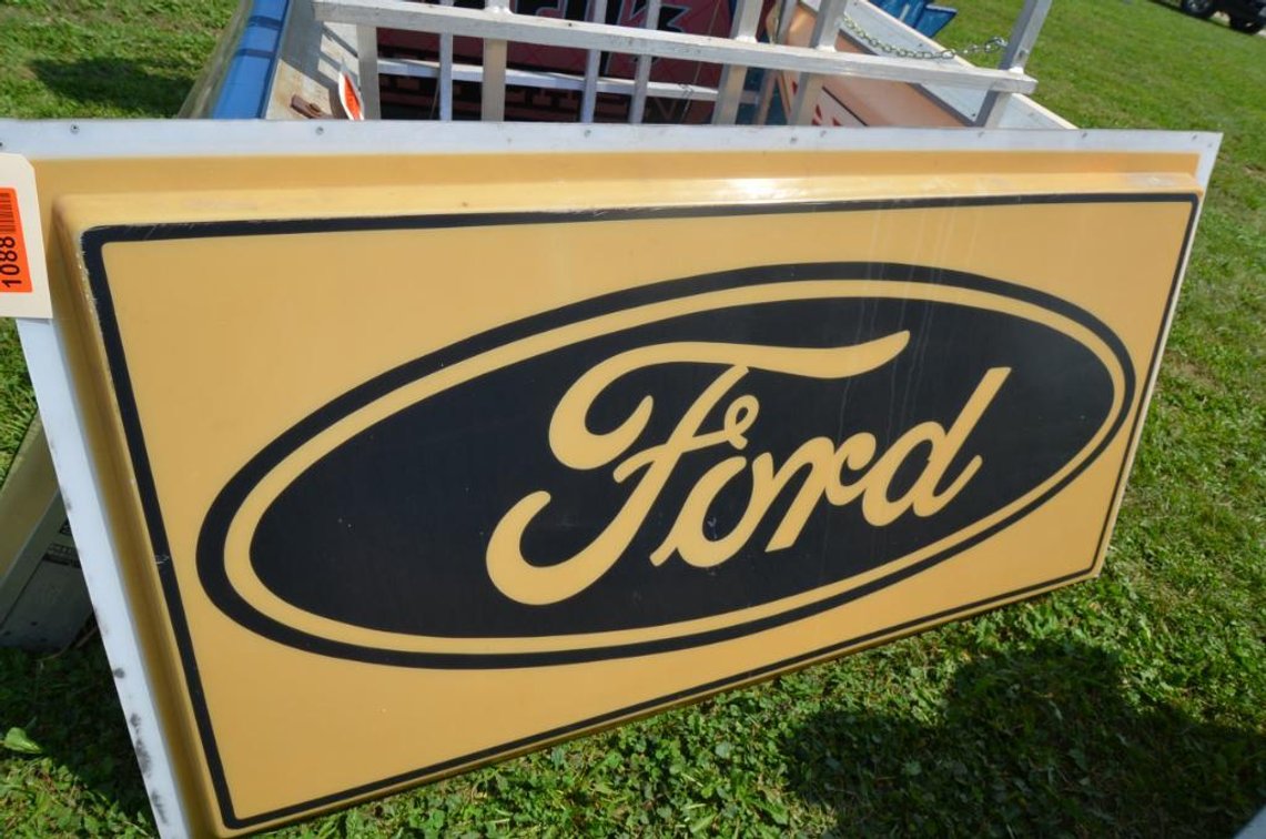 Ford Oval Sign Panels