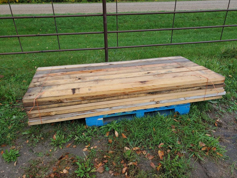 49 PIECES 7' 2"×6" LUMBER
