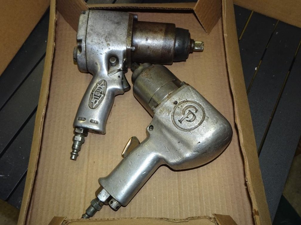 CP And Sioux 1/2" Drive Pneumatic Impacts