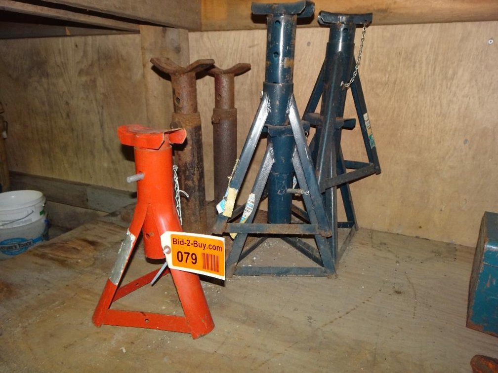 (7) Assorted Floor Jacks