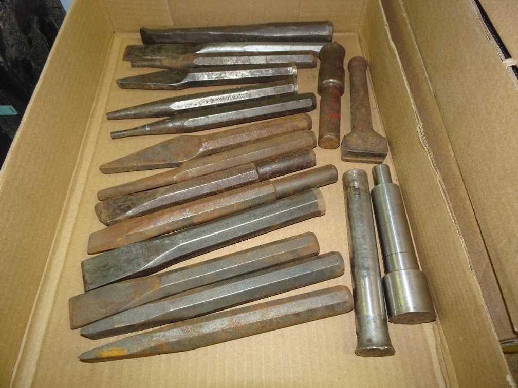Box Of Assorted Chisels