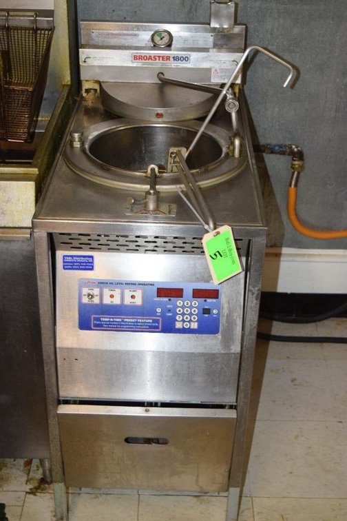 Broaster 1800 Stainless Steel Broaster