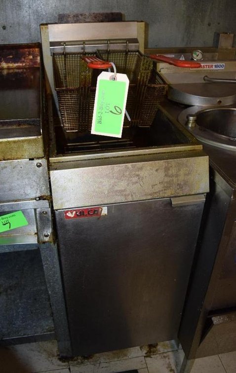 Vulcan EF3 Stainless Steel Natural Gas Deep Fryer