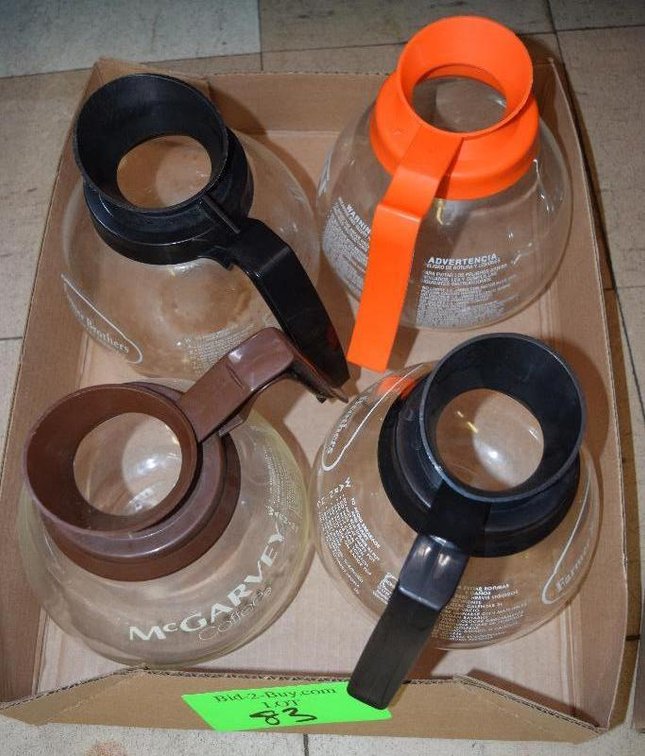 (4) Coffee Pots