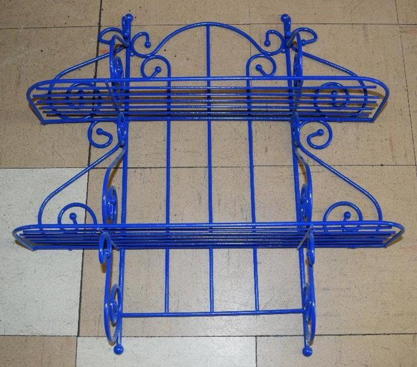 Blue Wire Rack