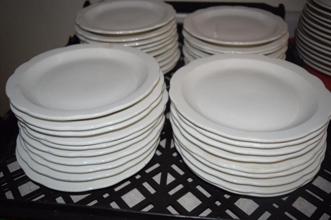 (35) Buffalo China Plates