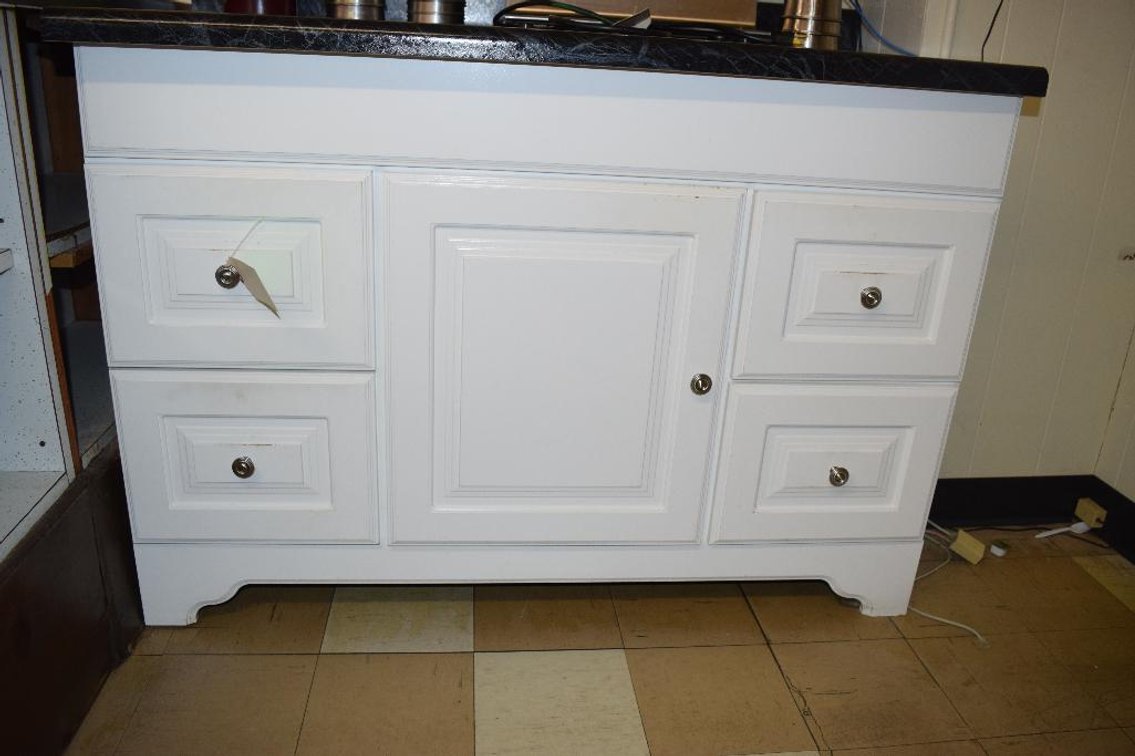 White Wood Cabinet