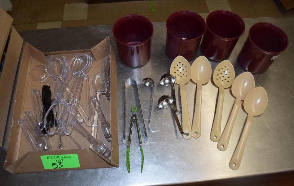 Tongs, Spoons And Salad Utensils