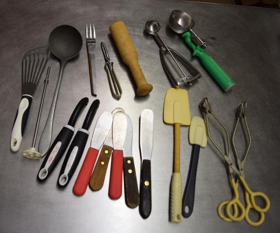 Assorted Spatulas, Ice Cream Scoops, Butter Spatulas And More