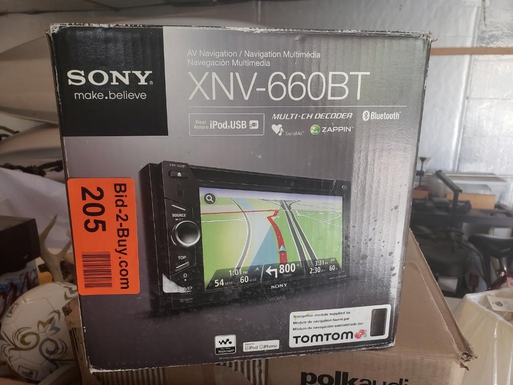 Sony Navigation, XNV-660BT