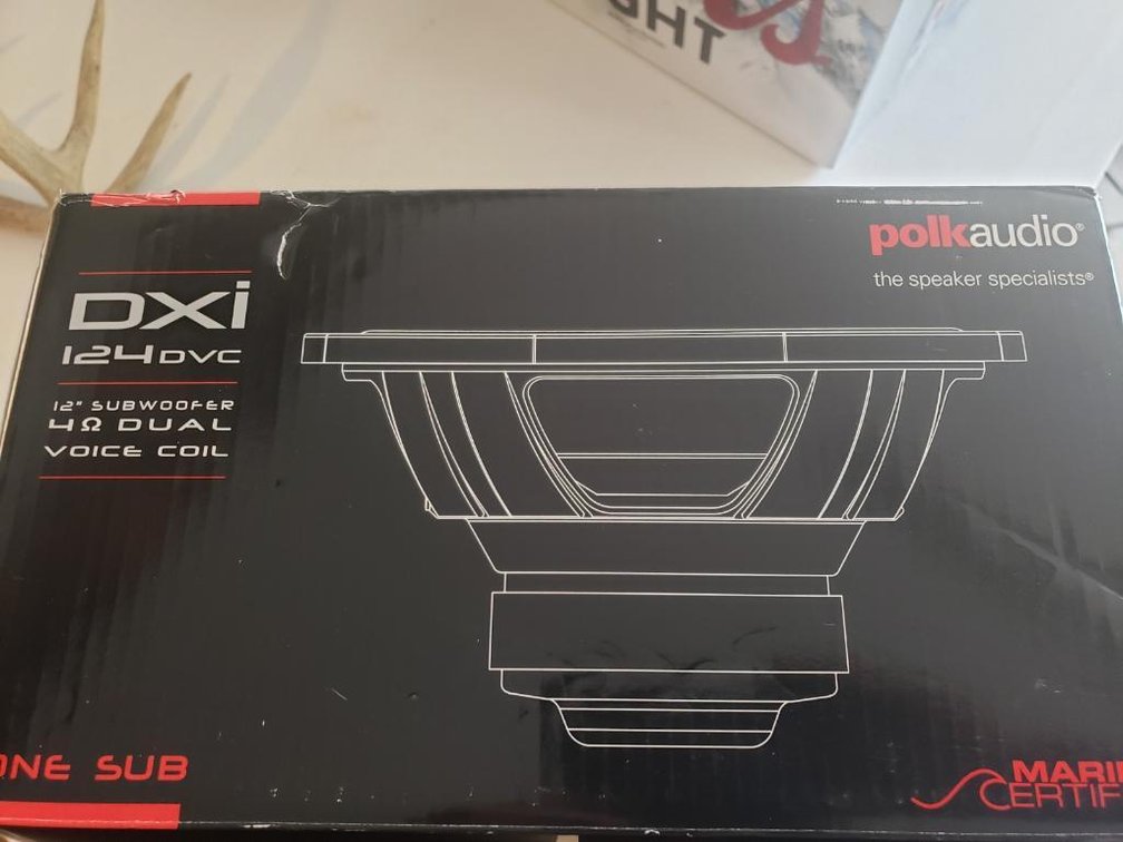 New Polk 12" Sub Woofer, DXI124DVC