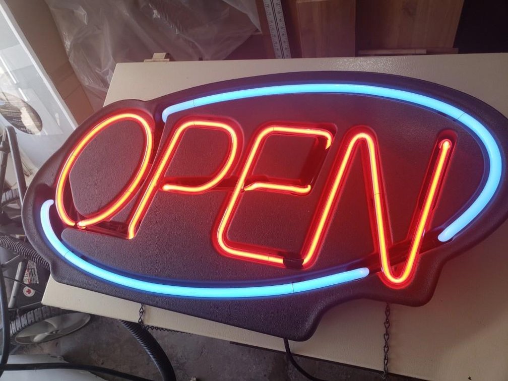 Open Sign, 32"