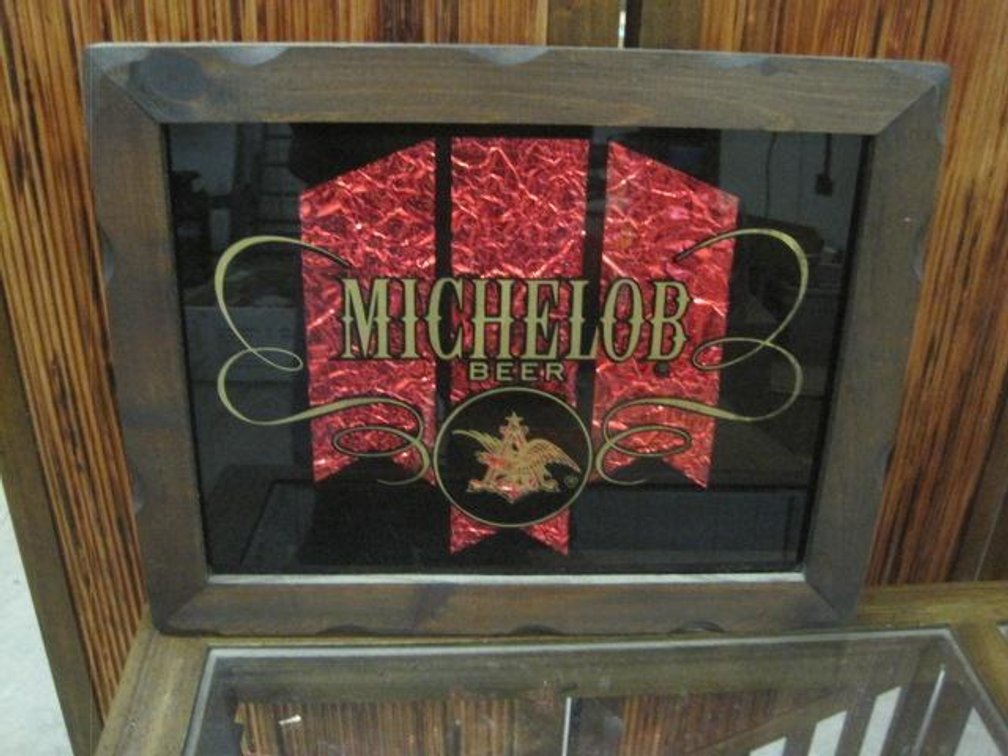 Michelobe  Beer Sign 19" w