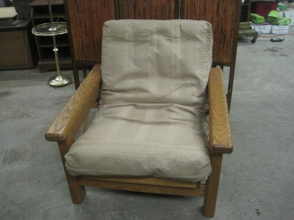Oak Futon Chair