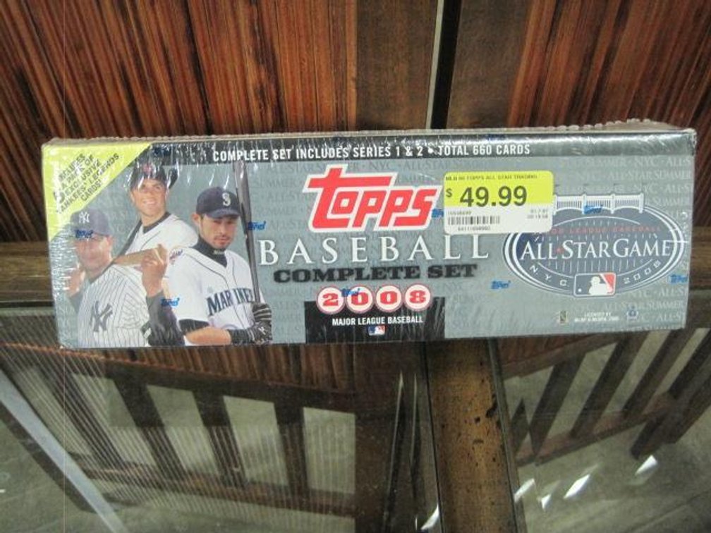 Unopened Topps 2008 Baseball Cards