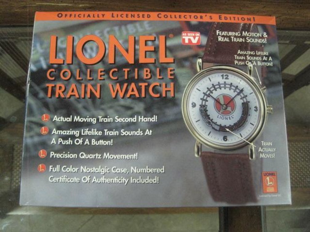 Lionel Collectible Train Watch