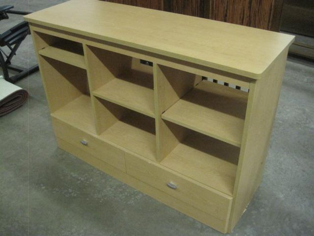 Bookshelf wit Built in Storage Drawers47" w x 32" t